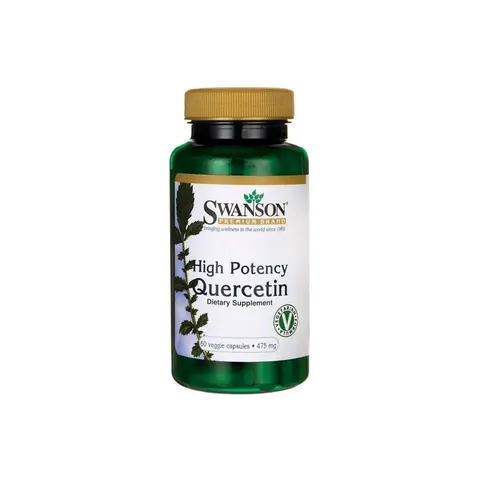 Swanson Quercetin, 475mg High Potency - 60 vcaps – image 2