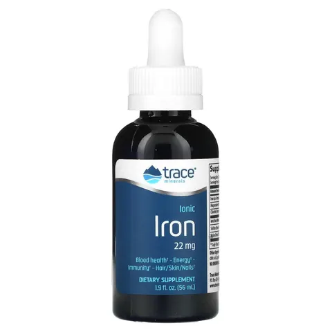 Trace Minerals Ionic Iron 22mg Liquid Drops - 56ml – image 3