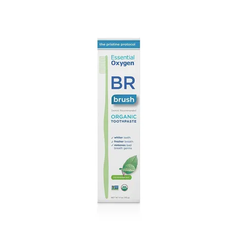 Essential Oxygen BR OrganicToothpaste Peppermint 113g – image 3