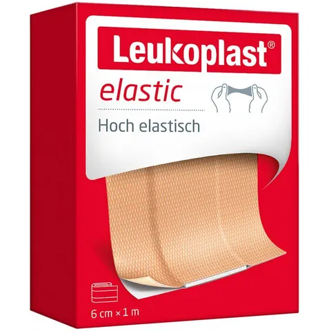 Leukoplast Elastic Pflaster 6 cmx1 m – Bild 2