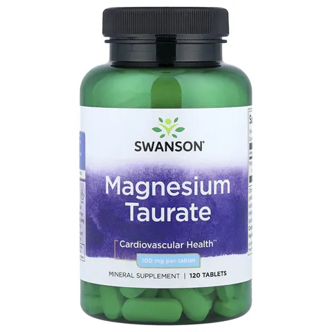 Swanson Magnesium (Taurate) - 120 tabs – image 3