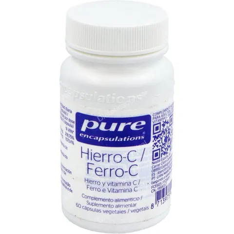 Pure encapsulations hierro-c 60vcap. – imagen 4