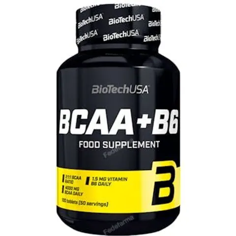 Biotechusa bcaa+b6 - 100 comp – imagen 2