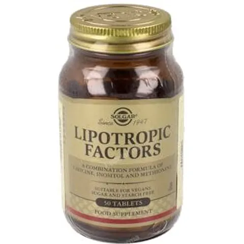 Solgar factores lipotropicos 50comp – imagen 2