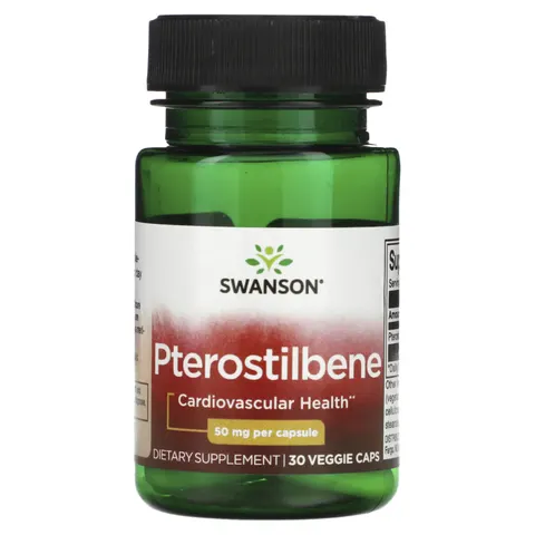 Swanson Pterostilbene 50mg - 30 vcaps – image 3
