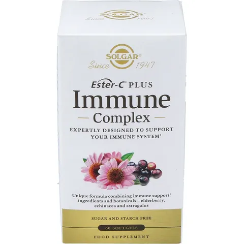 Solgar ester c immune complex 60cap. – imagen 2