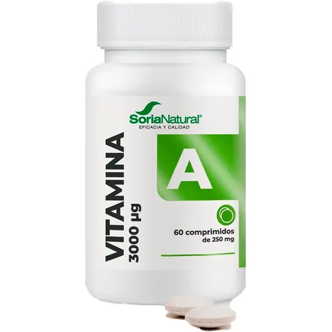 Soria natural vitamina a 60 comp – imagen 2