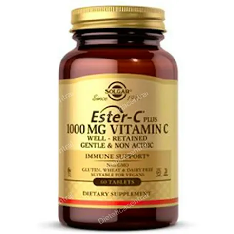 Solgar ester c plus 1000mg. 60comp. – imagen 2