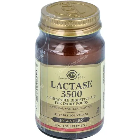 Solgar lactasa 3500 30comp masticables – imagen 2