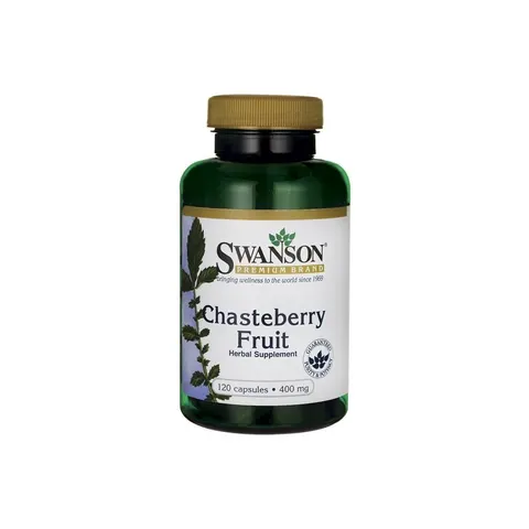 Swanson Chasteberry Fruit, 400mg - 120 caps – image 4
