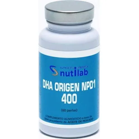 Nutilab Dha Origen Npd1 400 60 Perlas – imagen 2