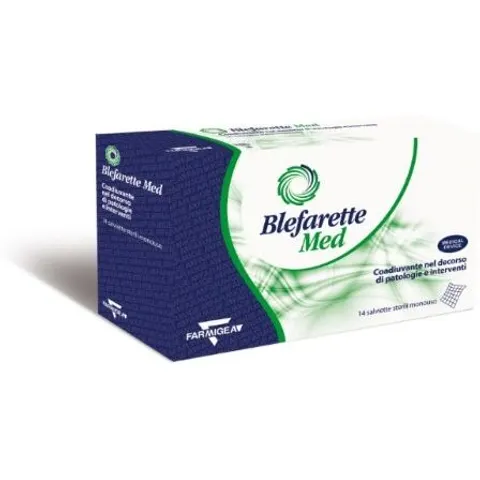 POLIFARMA SpA Blefarette Med, 14 Salviette – immagine 2