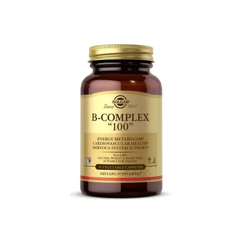 Solgar Vitamin B-Complex "100" Extra High Potency Vegetable Capsules – B0019K79OA – image 5