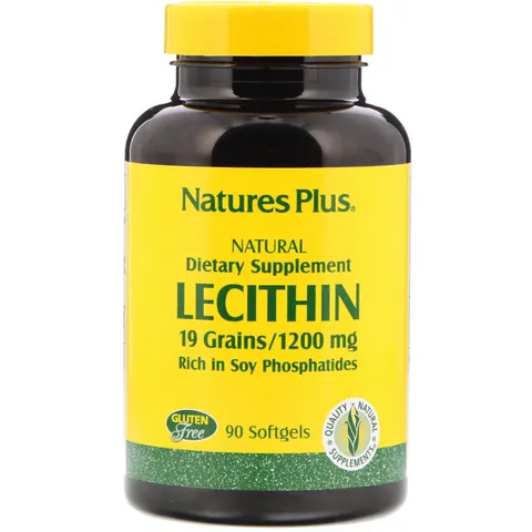 Nature's Plus, Lecithin, 1,200 mg, 90 Softgels – image 2