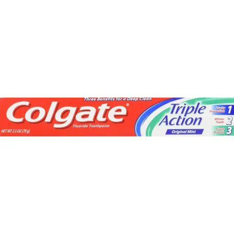 Colgate Travel Size toothpaste Multicolor Triple Action 2.5 Ounce – image 2