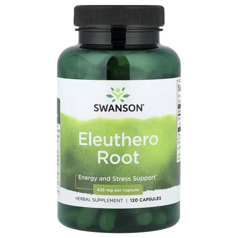 Swanson, Eleuthero Root, 425 mg, 120 Capsules – image 2