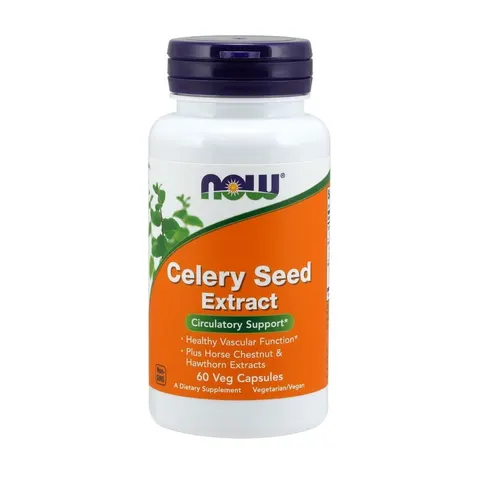 NOW Foods Celery Seed Extract - 60 vcaps – image 2