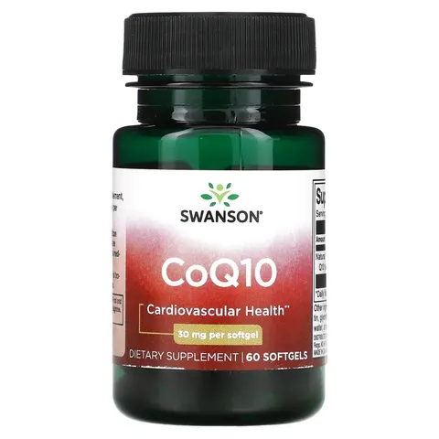 Swanson, CoQ10, 30 mg, 60 Softgels – image 2