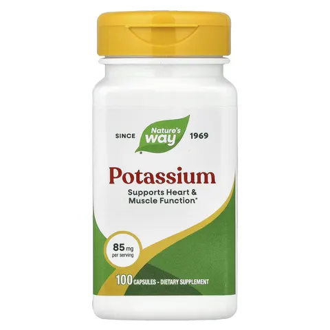 Nature's Way Potassium, 99mg - 100 caps – image 3