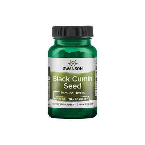 Swanson Full Spectrum Black Cumin Seed, 400mg - 60 caps – image 2