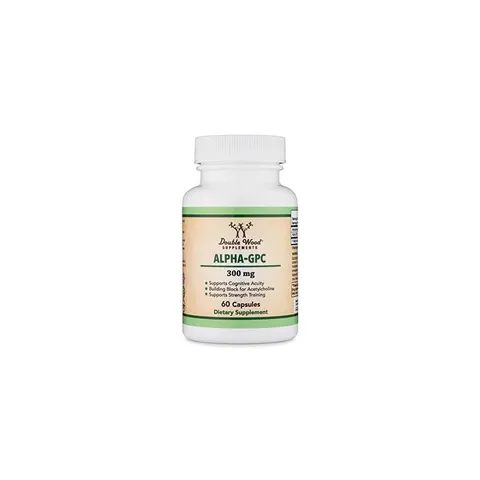 Double Wood Supplements Alpha GPC Choline Capsules 60 Count – image 2