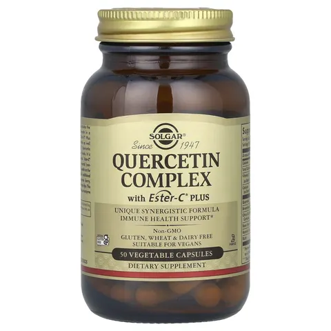 Solgar Quercetin Complex Vegetable Capsules, 50 – image 2
