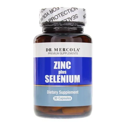Dr. Mercola Zinc plus Selenium - Dietary Supplement 30 capsules – image 2