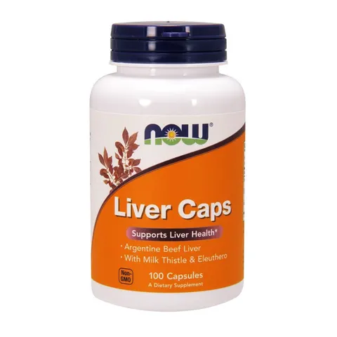 NOW Foods Liver Caps - 100 caps – image 3