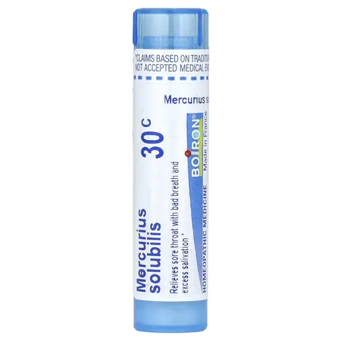 Boiron, Mercurius Solubilis, 30C, Approx 80 Pellets – image 2