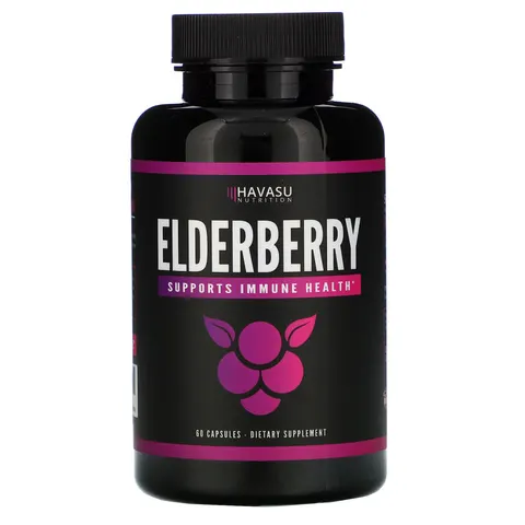 Havasu Nutrition, Elderberry, 60 Capsules – image 2