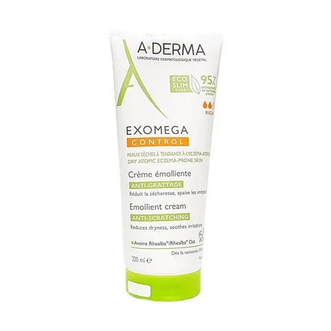 A-DERMA EXOMEGA CONTROL Emollient cream - 200ml – image 3