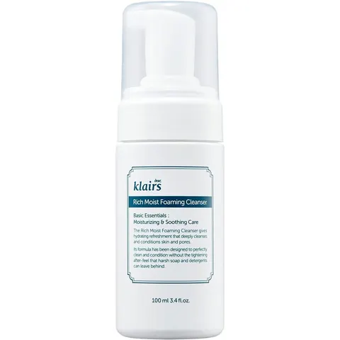 Dear Klairs, Rich Moist Foaming Cleanser 100 ml – image 3