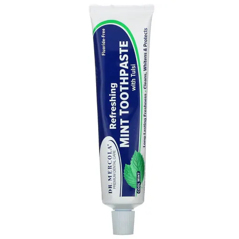 Dr. Mercola, Refreshing Toothpaste with Tulsi, Cool Mint, 3 oz (85 g) – image 2