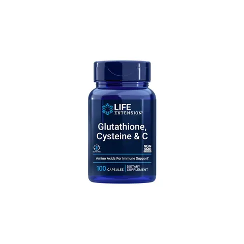 Glutathione, Cysteine & C - 100 caps – image 2