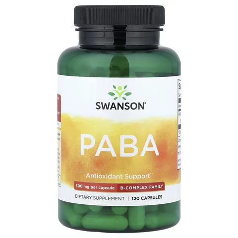 PABA, 500mg - 120 caps – image 3