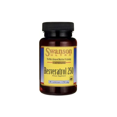 Swanson Resveratrol, 250mg - 30 caps – image 2