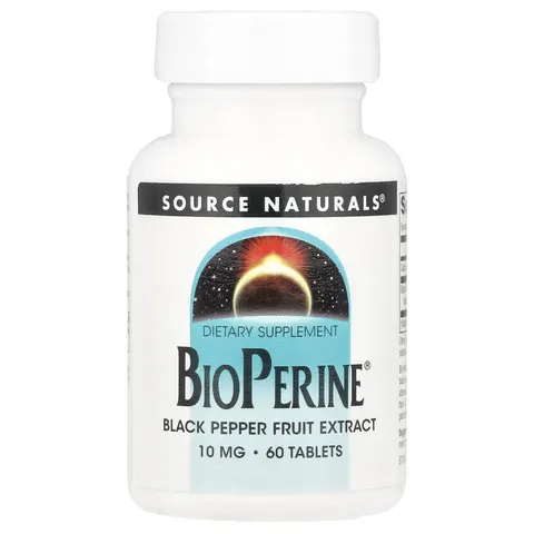 Source Naturals, BioPerine, 60 Tablets – image 2