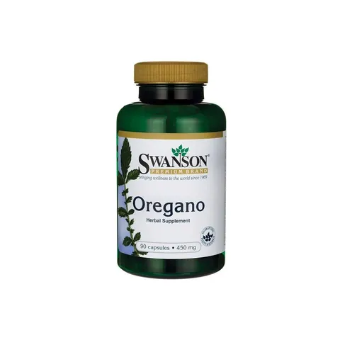 Swanson Oregano, 450mg - 90 caps – image 4
