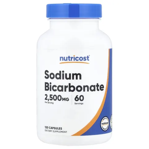 Nutricost, Sodium Bicarbonate, 120 Capsules – image 2