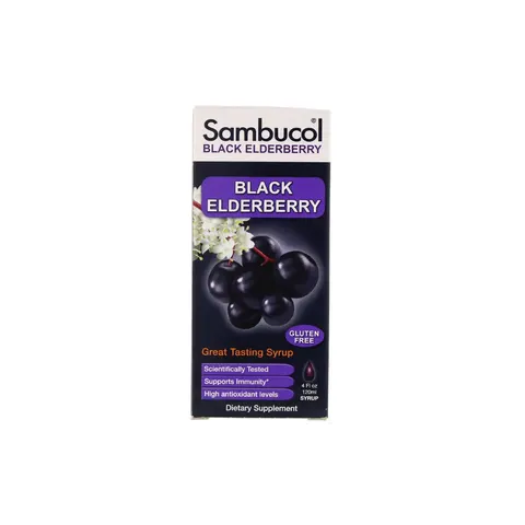Sambucol, Black Elderberry Syrup, Original Formula, 120ml – image 2
