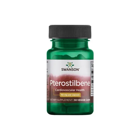 Swanson Pterostilbene 50mg - 30 vcaps – image 2