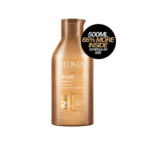 Redken All Soft Shampoo 500 ml – image 4