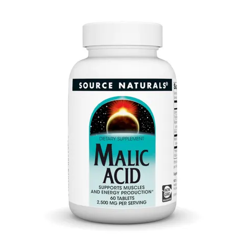 Source Naturals, Malic Acid, 60 Tablets – image 2