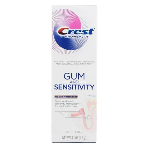 Crest, Pro Health, Gum & Sensitivity, Fluoride Toothpaste, Soft Mint – image 2