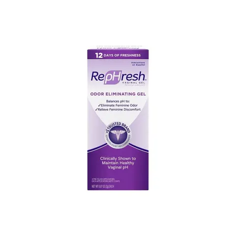 RepHresh Odor Eliminating Vaginal Gel, 4ct (0.07oz) – image 2