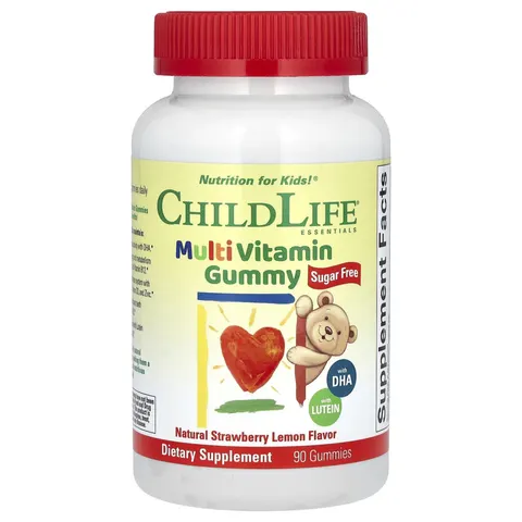 ChildLife Essentials Multivitamin Gummies Strawberry Lemon - 90 Count – image 2