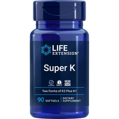 Life Extension, Super K with Advanced K2 Complex, 90 Softgels – image 2