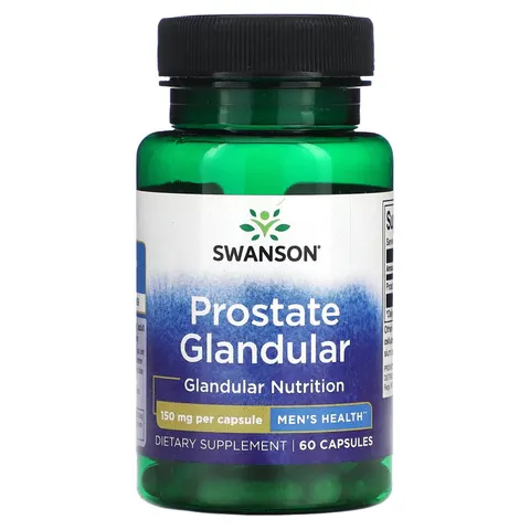 Swanson, Prostate Glandular, 150 mg , 60 Capsules – image 2