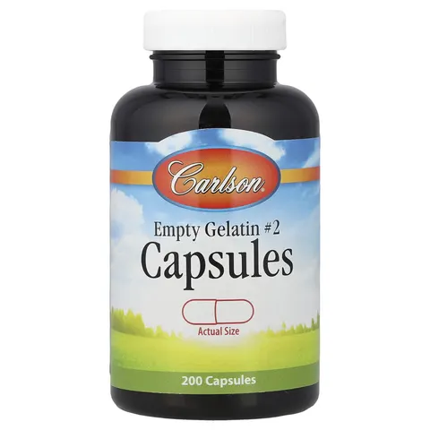Carlson, Empty Gelatin Capsules #2 , 200 Capsules – image 2