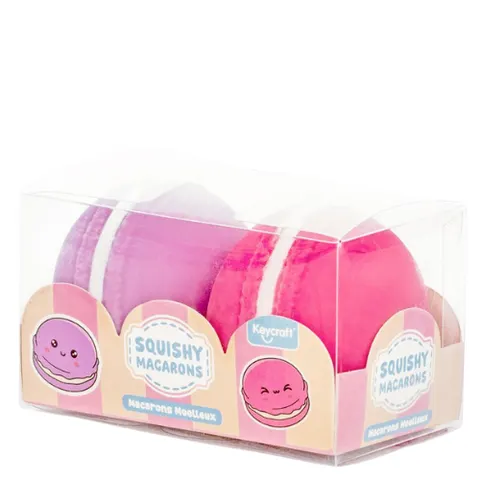 Keycraft Squishy Macarons Squeeze Toy - 2 Pcs – image 3